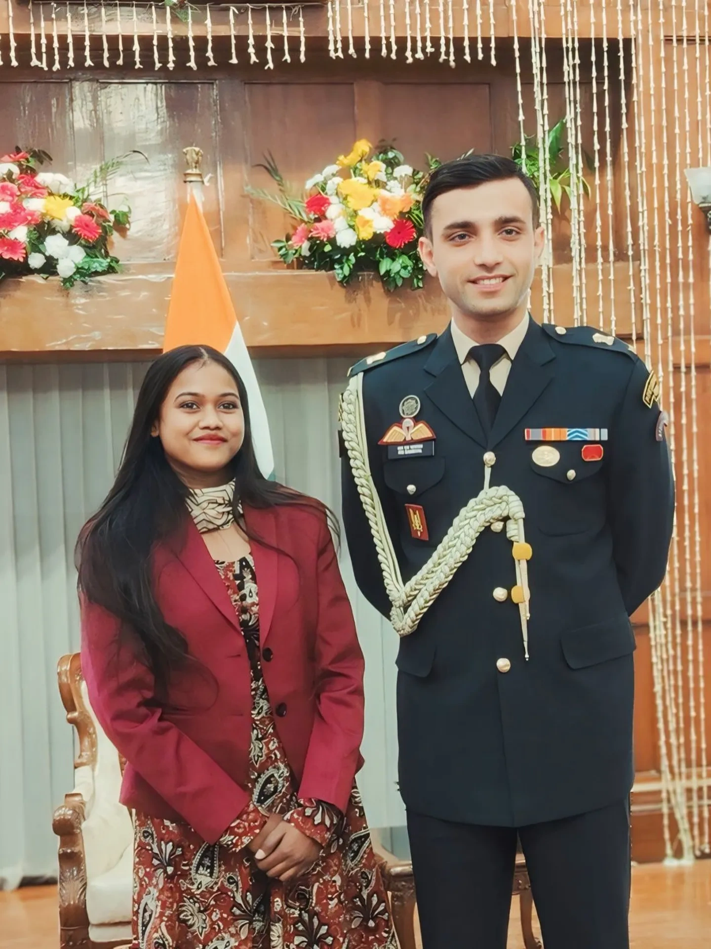 major rishabh singh sambyal wife
